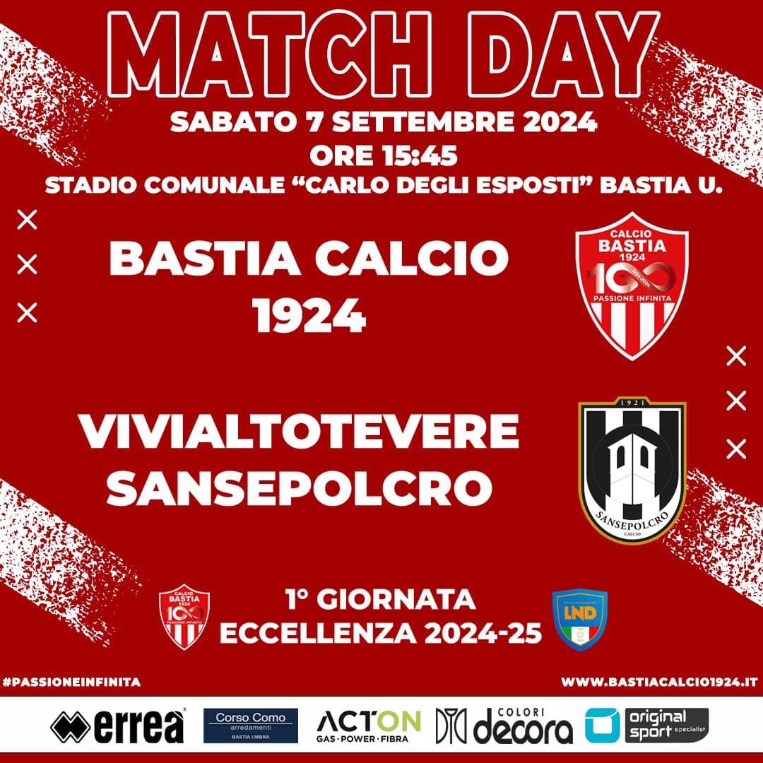 CALCIO Bastia 1924 - V.A. Sansepolcro